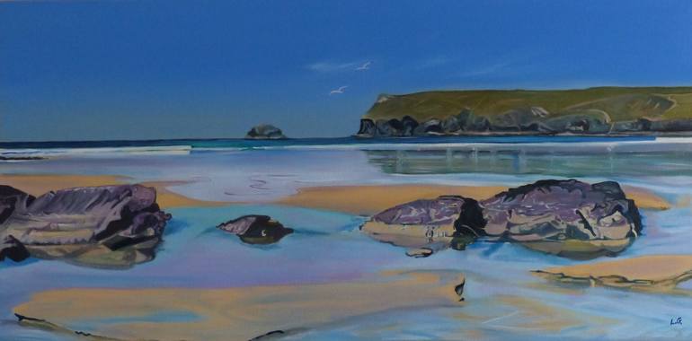 Original Realism Seascape Paintings by Linda  Griffin