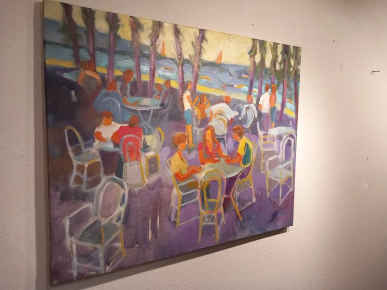 Original Fauvism Food & Drink Painting by José Bautista
