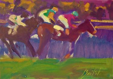 Print of Impressionism Horse Paintings by José Bautista