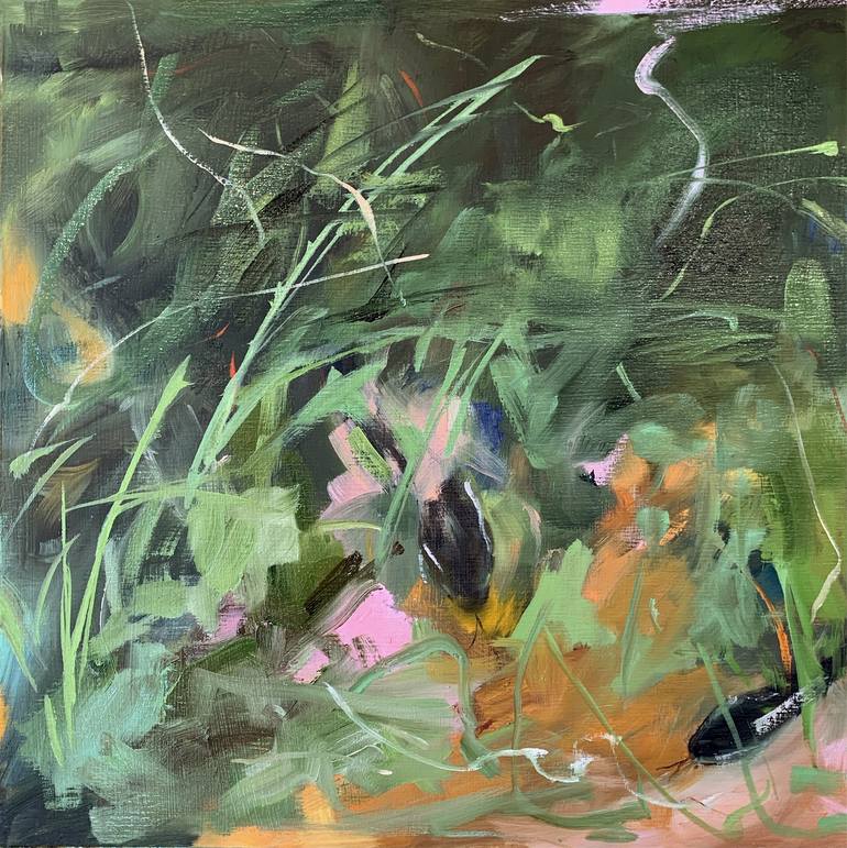 Original Abstract Expressionism Animal Paintings by Renée Zangara