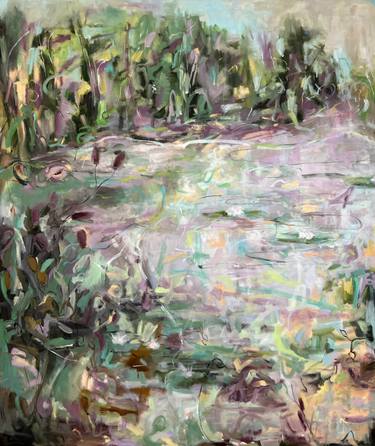 Original Abstract Expressionism Landscape Paintings by Renée Zangara