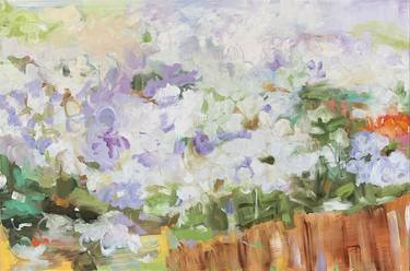 Original Garden Paintings by Renée Zangara