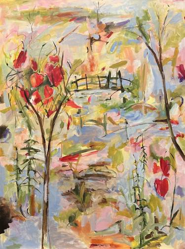 Original Abstract Expressionism Landscape Paintings by Renée Zangara