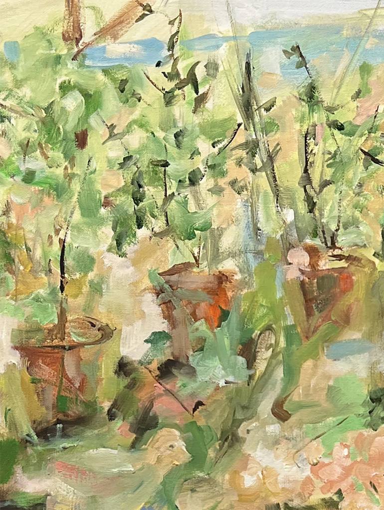 Original Garden Painting by Renée Zangara