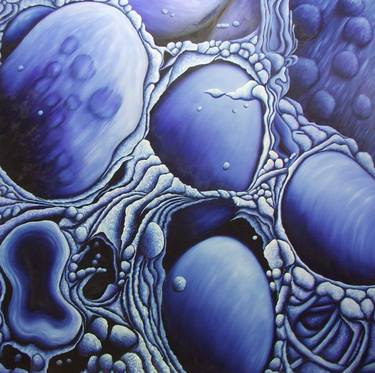 Original Abstract Science/Technology Paintings by Jonathan Annable