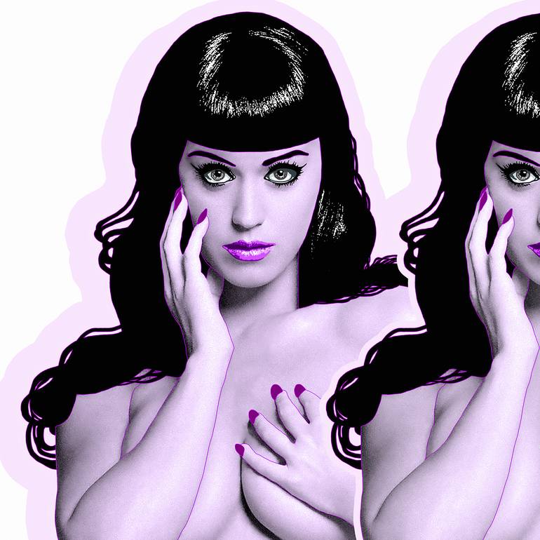 Original Pop Art Pop Culture/Celebrity Printmaking by Kauli Aka Christof Kaul