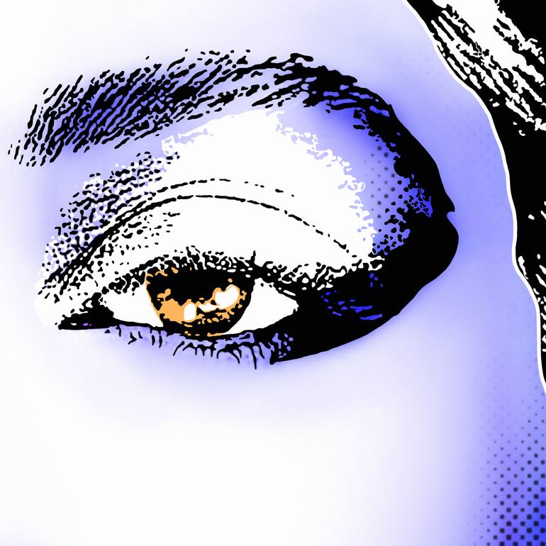 Original Pop Art Pop Culture/Celebrity Printmaking by Kauli Aka Christof Kaul