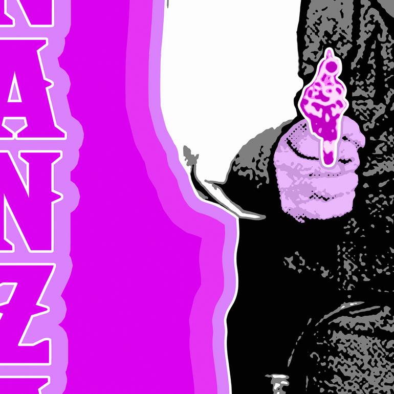 Original Digital Art Pop Culture/Celebrity Printmaking by Kauli Aka Christof Kaul