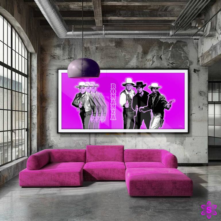 Original Digital Art Pop Culture/Celebrity Printmaking by Kauli Aka Christof Kaul