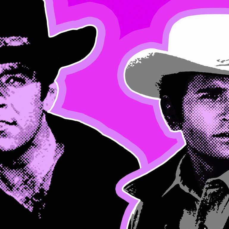 Original Digital Art Pop Culture/Celebrity Printmaking by Kauli Aka Christof Kaul