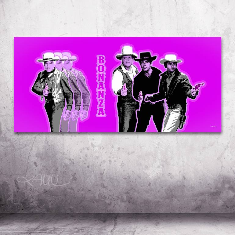 Original Digital Art Pop Culture/Celebrity Printmaking by Kauli Aka Christof Kaul