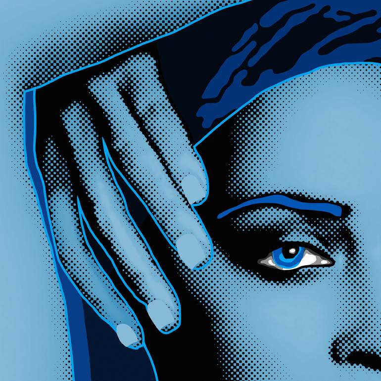 Original Digital Art Pop Culture/Celebrity Printmaking by Kauli Aka Christof Kaul