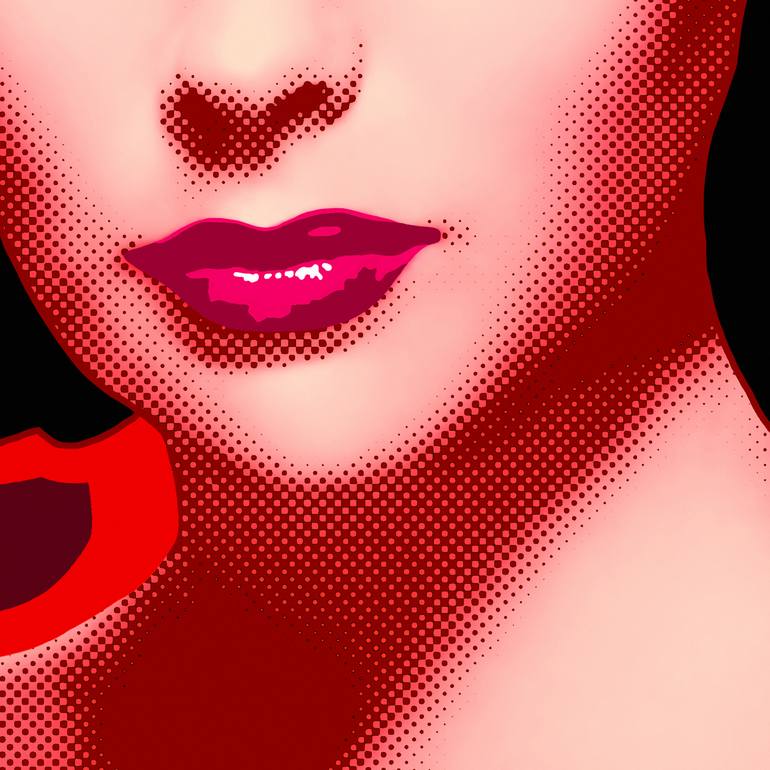 Original Pop Art Pop Culture/Celebrity Printmaking by Kauli Aka Christof Kaul