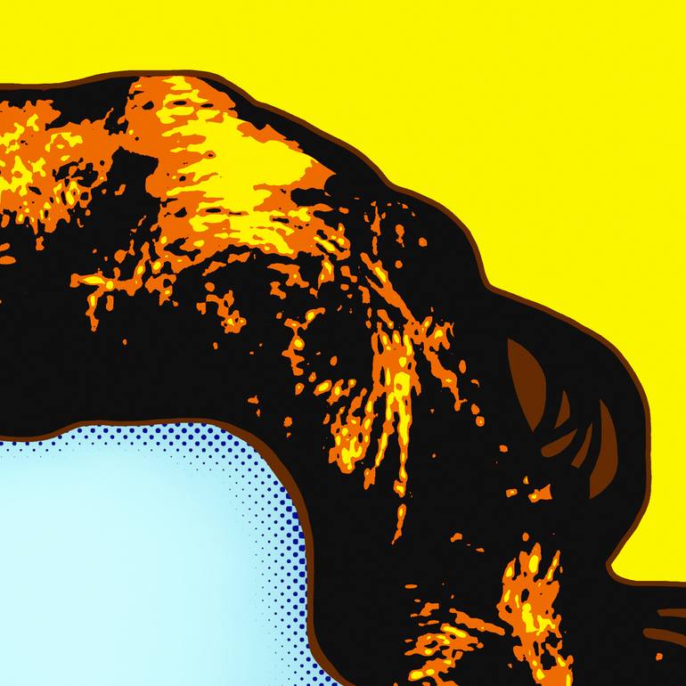 Original Pop Art Pop Culture/Celebrity Printmaking by Kauli Aka Christof Kaul
