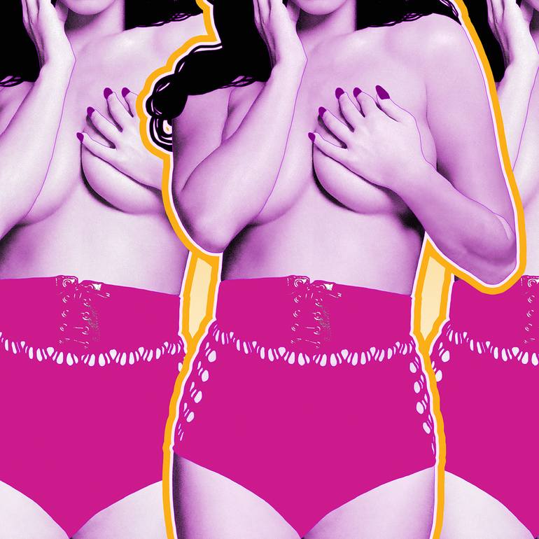 Original Pop Art Pop Culture/Celebrity Printmaking by Kauli Aka Christof Kaul