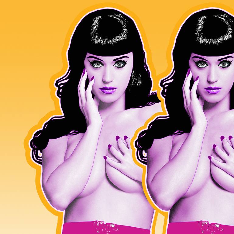 Original Pop Art Pop Culture/Celebrity Printmaking by Kauli Aka Christof Kaul