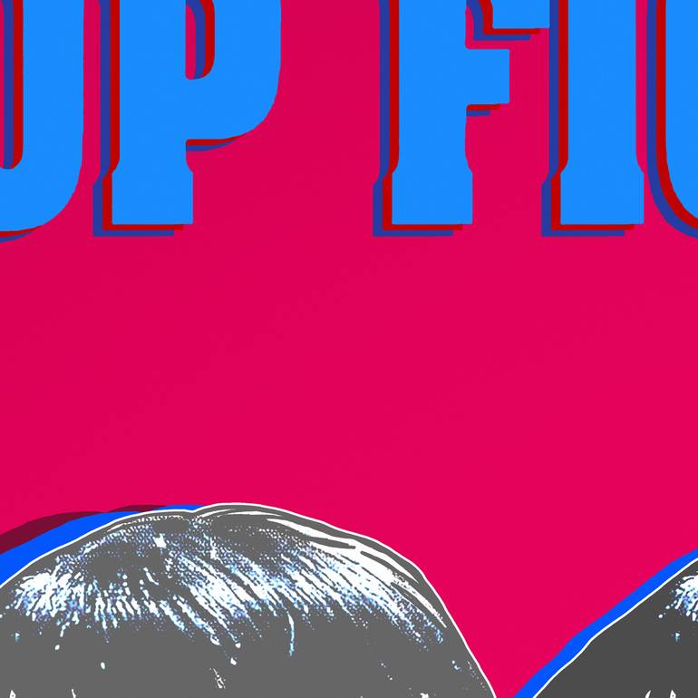 Original Digital Art Pop Culture/Celebrity Printmaking by Kauli Aka Christof Kaul