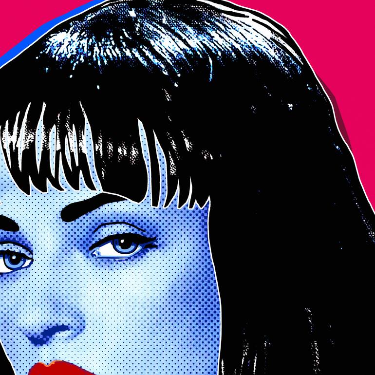 Original Digital Art Pop Culture/Celebrity Printmaking by Kauli Aka Christof Kaul
