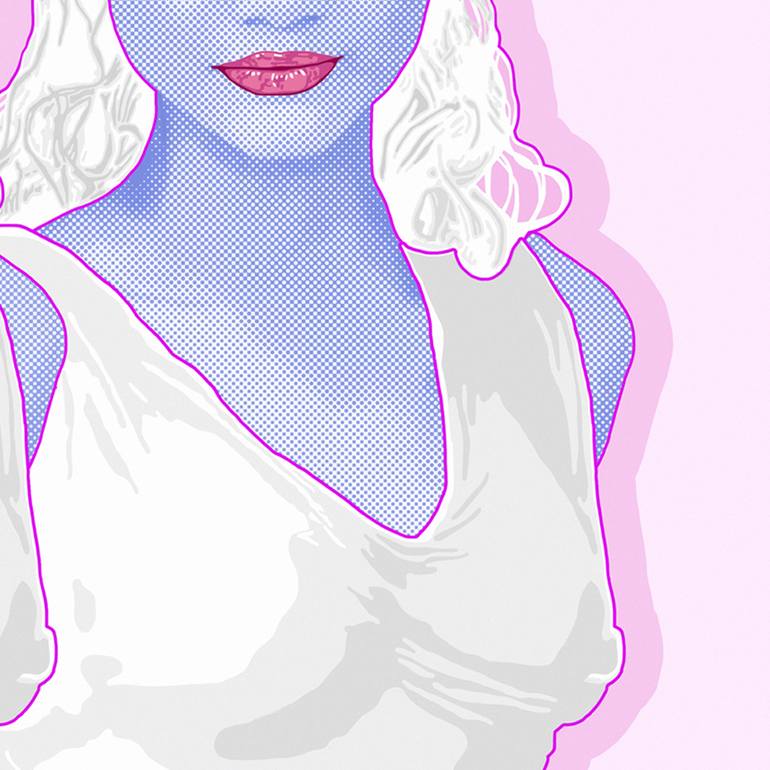Original Pop Art Pop Culture/Celebrity Printmaking by Kauli Aka Christof Kaul
