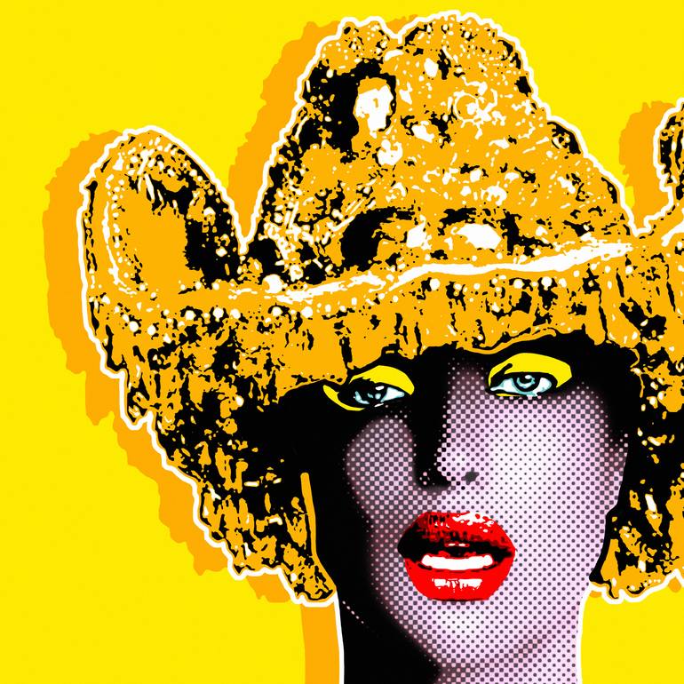 Original Pop Art Pop Culture/Celebrity Printmaking by Kauli Aka Christof Kaul
