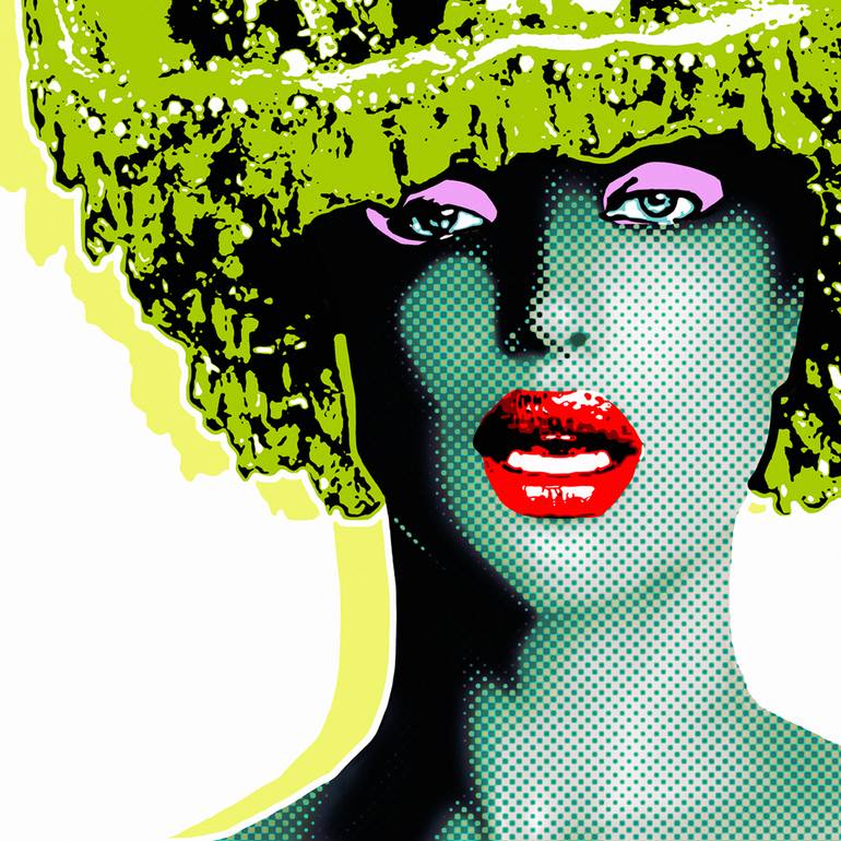 Original Pop Art Pop Culture/Celebrity Printmaking by Kauli Aka Christof Kaul
