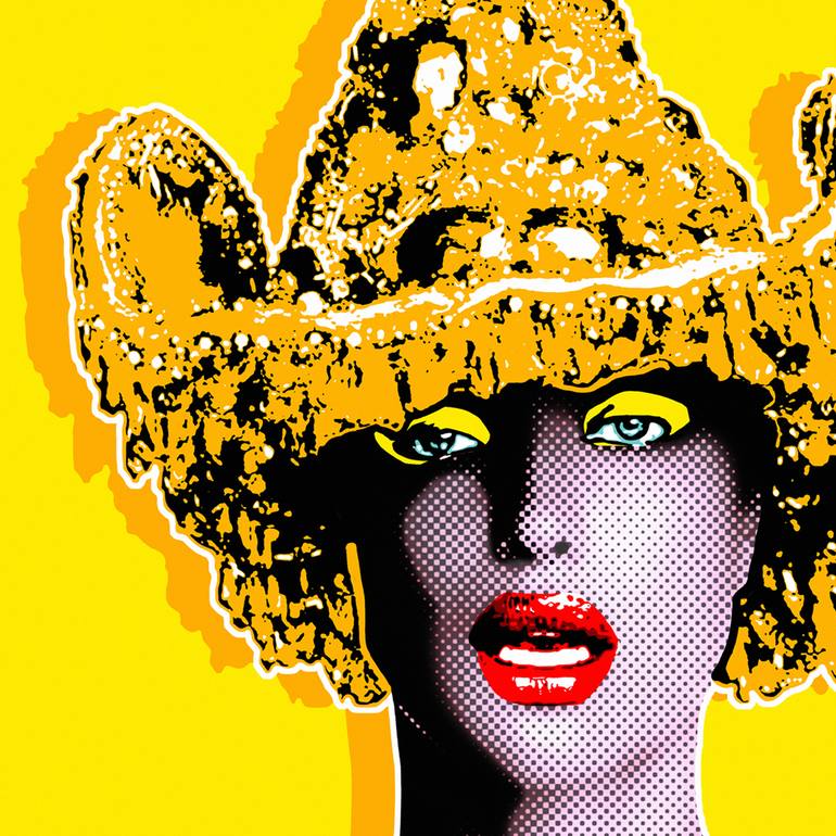 Original Pop Art Pop Culture/Celebrity Printmaking by Kauli Aka Christof Kaul