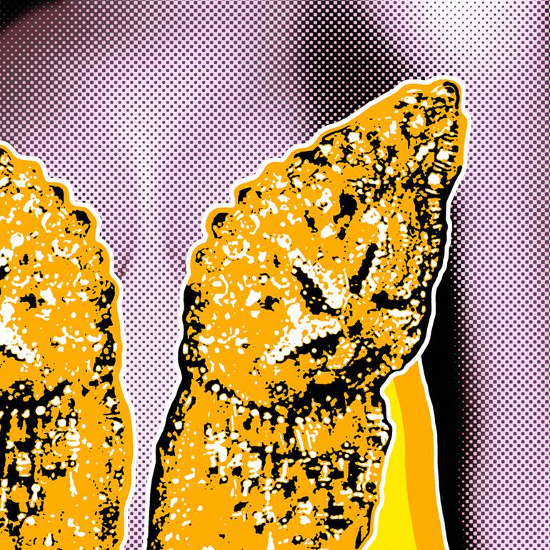 Original Pop Art Pop Culture/Celebrity Printmaking by Kauli Aka Christof Kaul