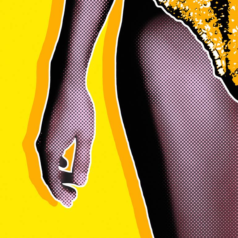 Original Pop Art Pop Culture/Celebrity Printmaking by Kauli Aka Christof Kaul