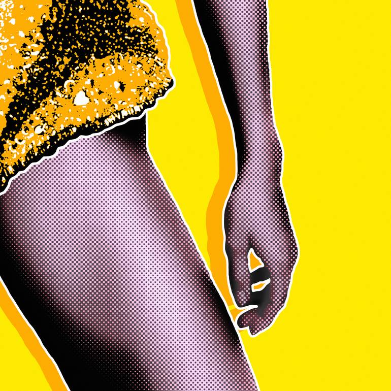 Original Pop Art Pop Culture/Celebrity Printmaking by Kauli Aka Christof Kaul