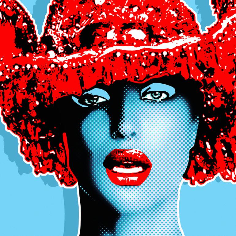 Original Pop Art Pop Culture/Celebrity Printmaking by Kauli Aka Christof Kaul