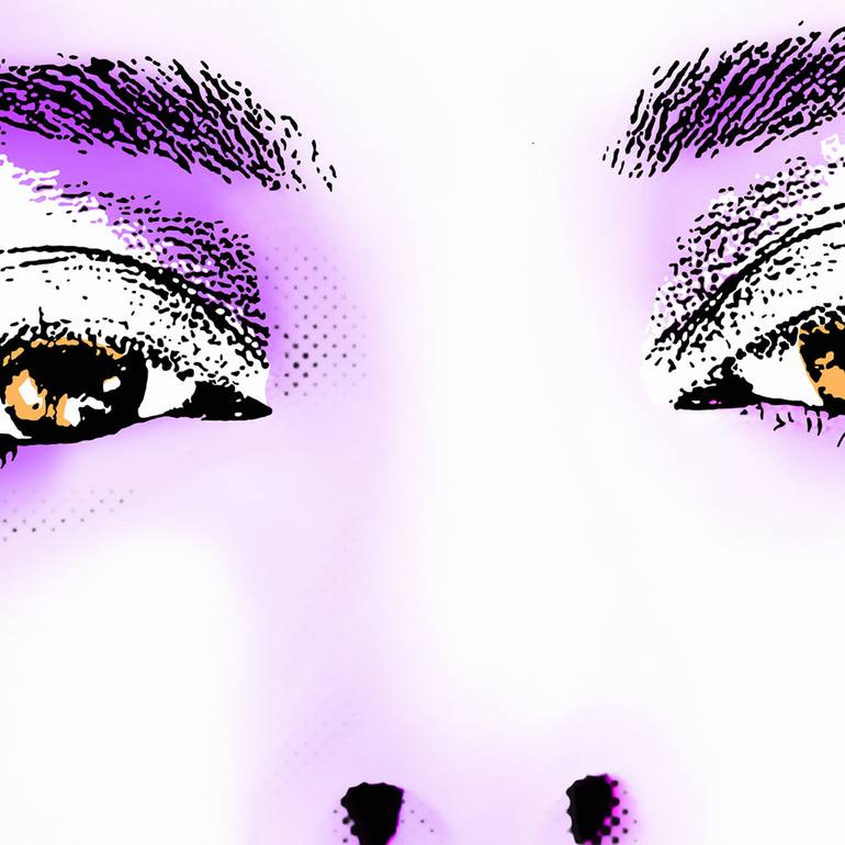 Original Pop Art Pop Culture/Celebrity Printmaking by Kauli Aka Christof Kaul