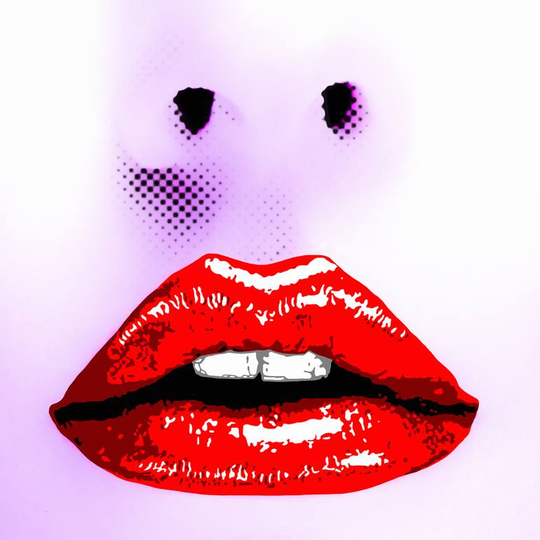 Original Pop Art Pop Culture/Celebrity Printmaking by Kauli Aka Christof Kaul