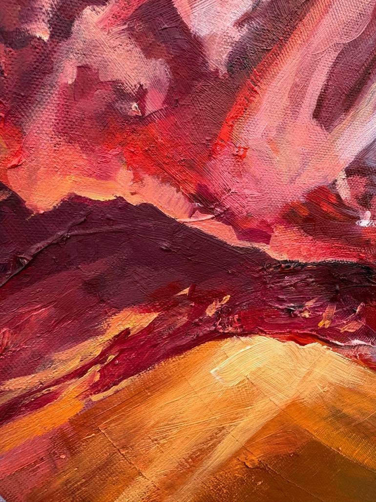 Original Expressionism Abstract Painting by Maryan Besaga