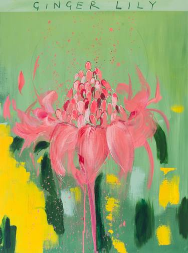 Original Expressionism Botanic Paintings by Clare Haxby