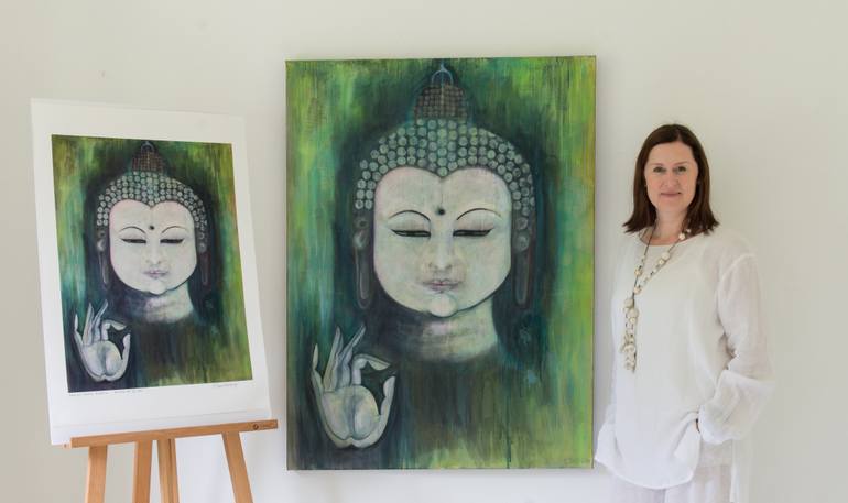Original Expressionism Other Painting by Clare Haxby