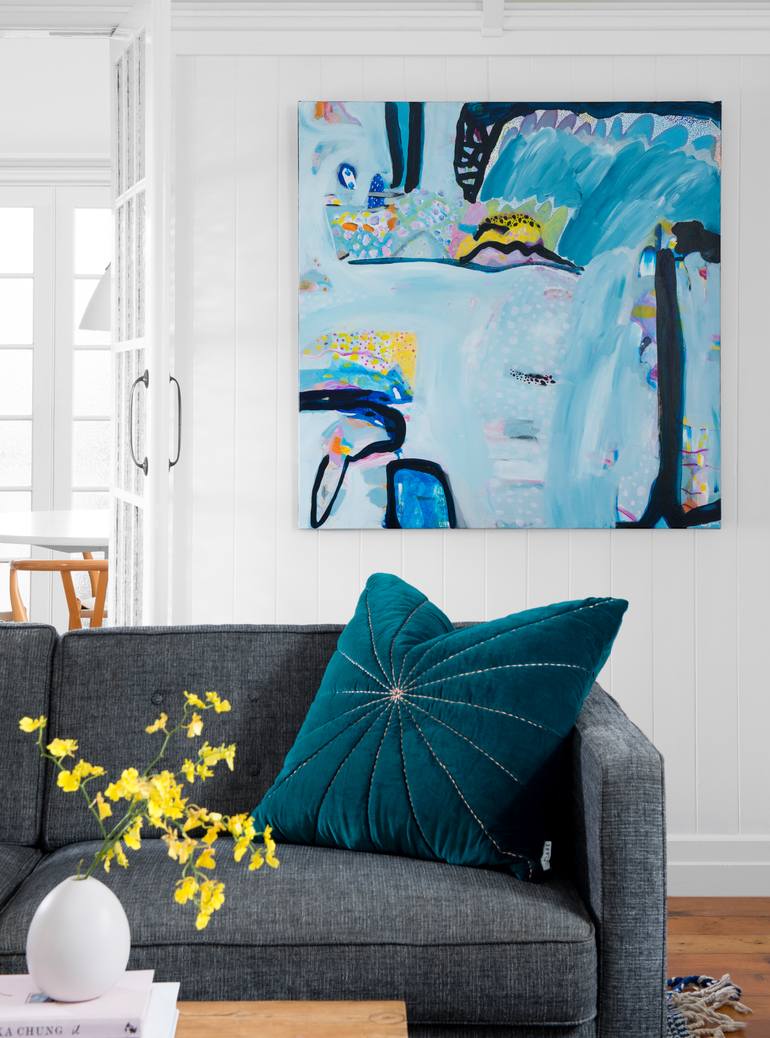 Original Contemporary Abstract Painting by Ian Gunn
