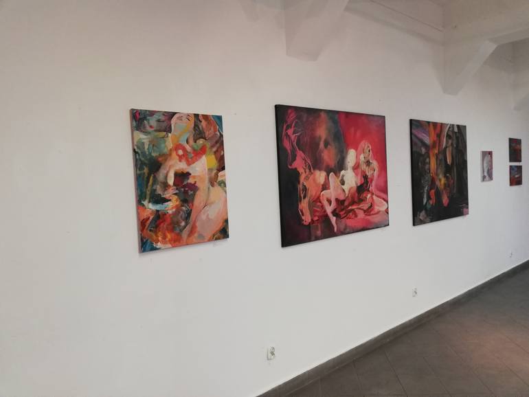 Original Figurative Women Painting by Svetlana Biletnicova