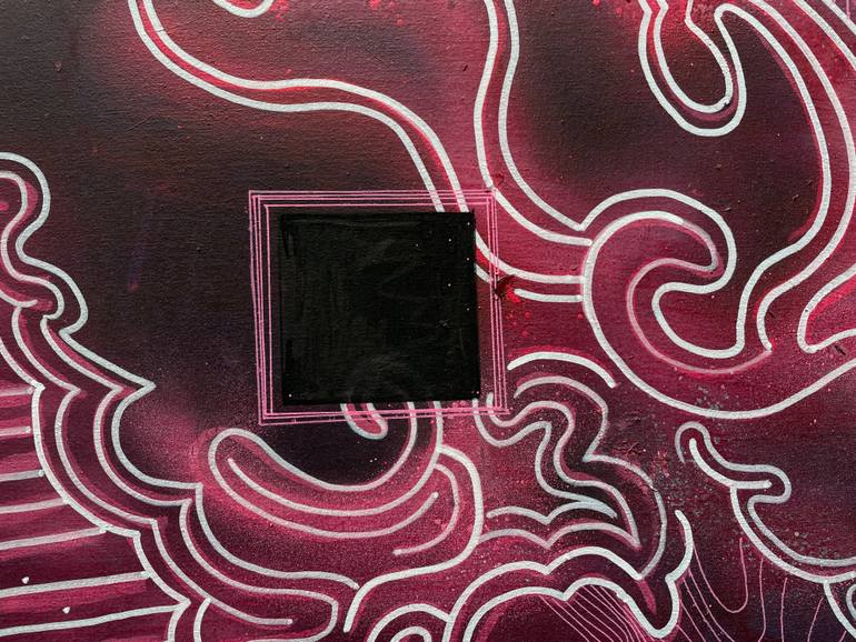 Original Abstract Patterns Painting by Karma Iuga