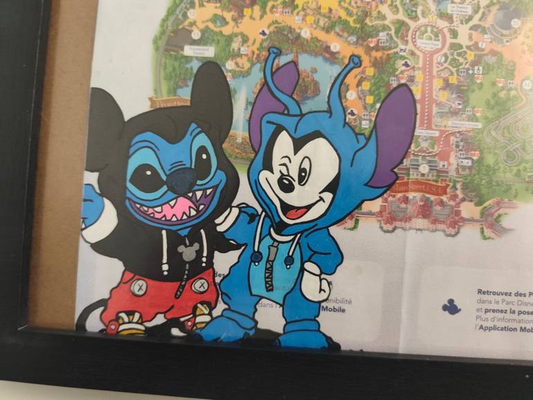Original Pop Art Cartoon Painting by Filipe Da Silva