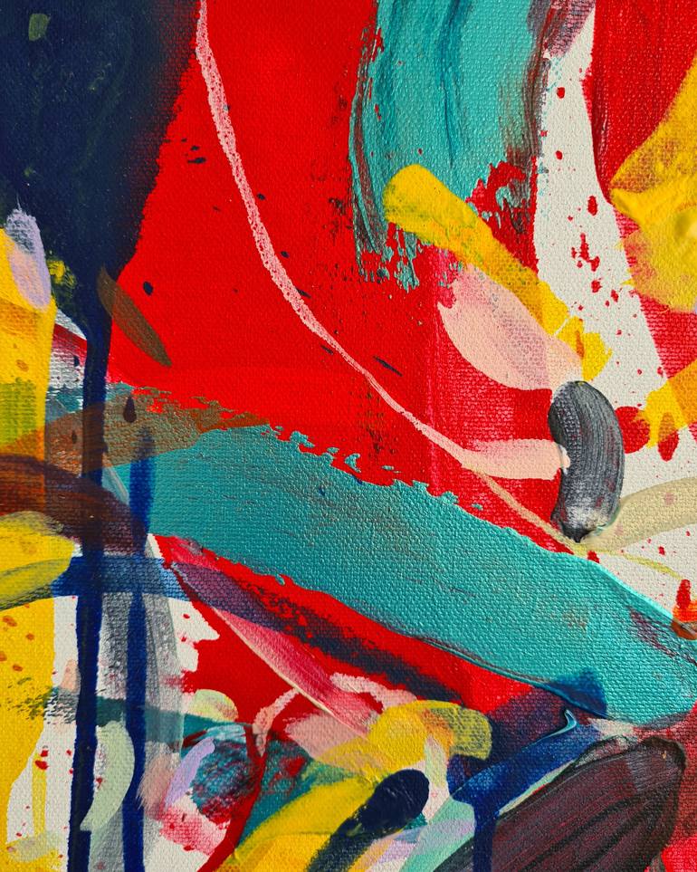 Original Abstract Expressionism Abstract Painting by Prachi Gothi