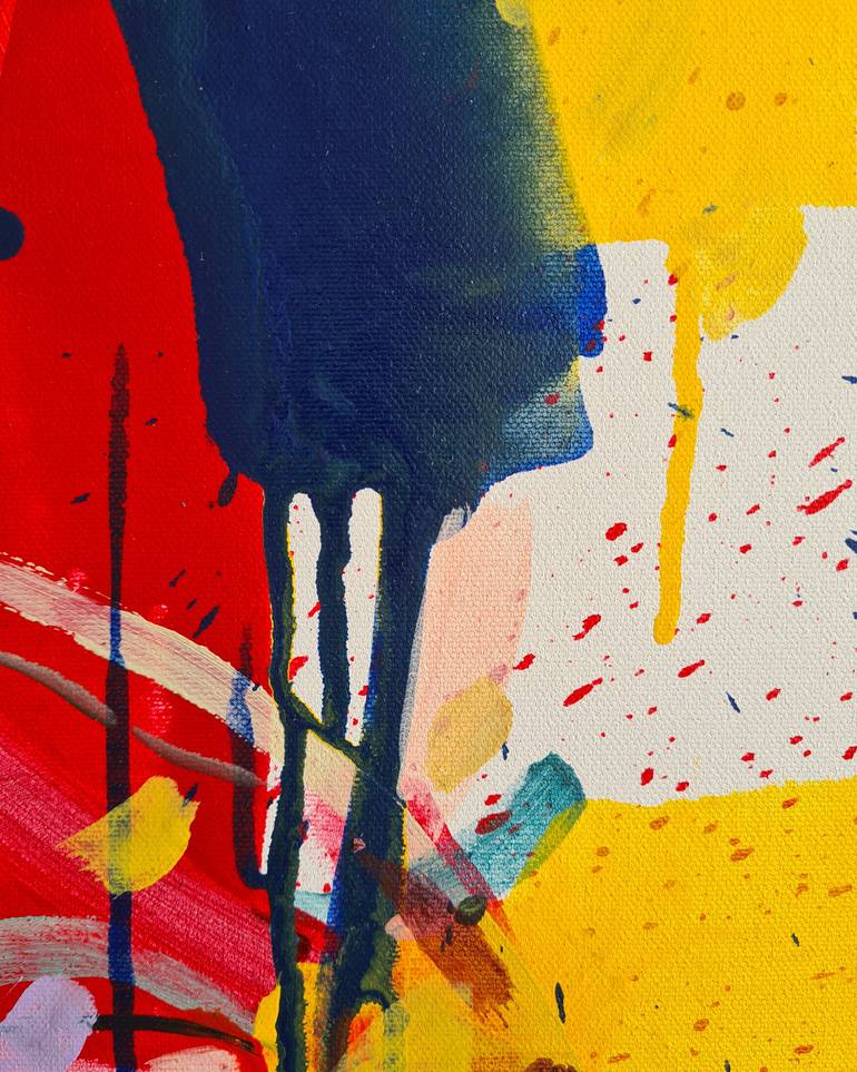 Original Abstract Expressionism Abstract Painting by Prachi Gothi