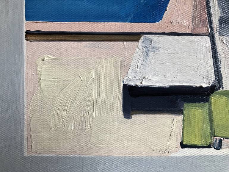 Original Expressionism Outer Space Painting by Robert Bubel