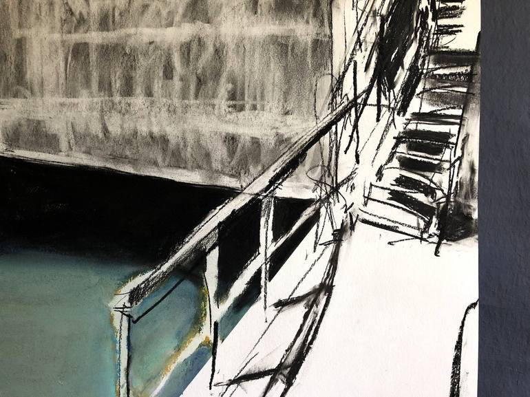 Original Expressionism Places Drawing by Robert Bubel