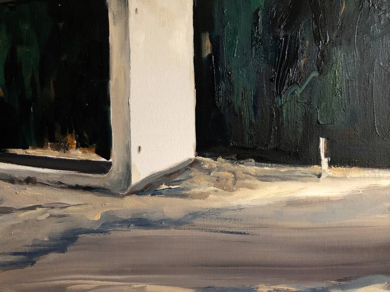 Original Expressionism Outer Space Painting by Robert Bubel