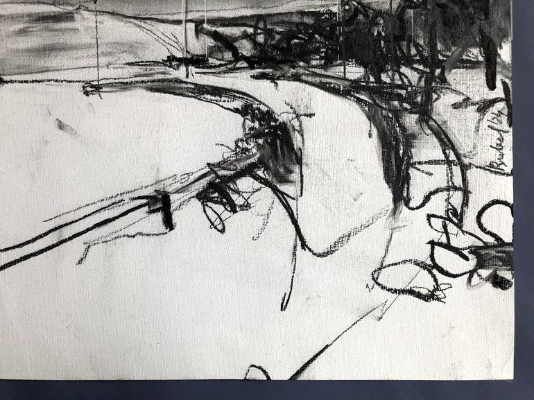 Original Expressionism Landscape Drawing by Robert Bubel