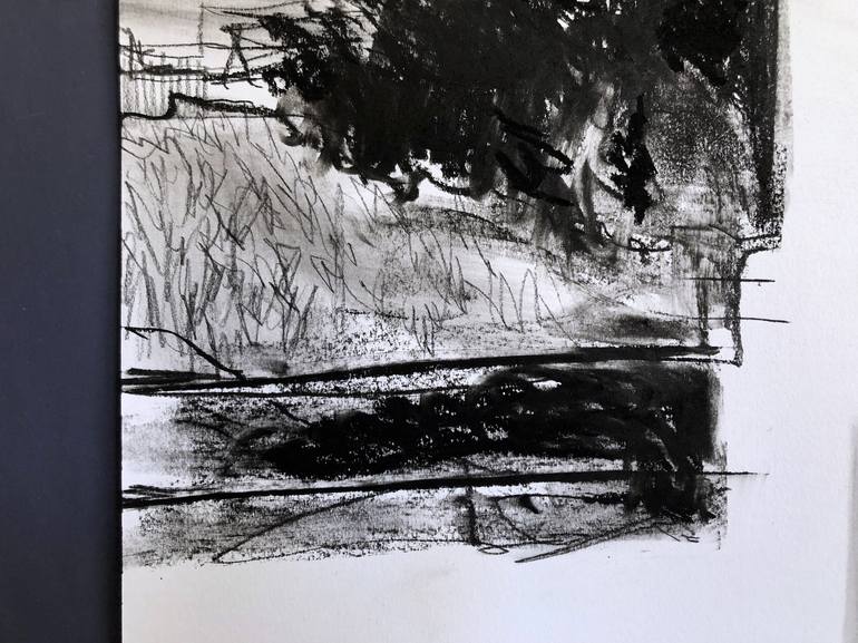 Original Contemporary Landscape Drawing by Robert Bubel