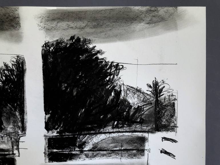 Original Contemporary Landscape Drawing by Robert Bubel