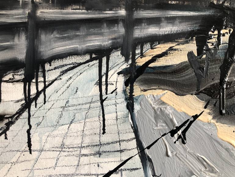 Original Expressionism Landscape Painting by Robert Bubel