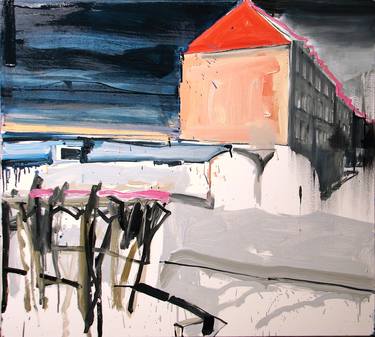 Print of Expressionism Places Paintings by Robert Bubel