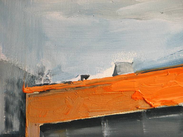 Original Expressionism Outer Space Painting by Robert Bubel